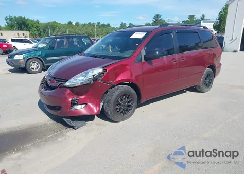 2007 Toyota Sienna Le z USA, uszkodzony, nr VIN 5TDZK23C07S085979
